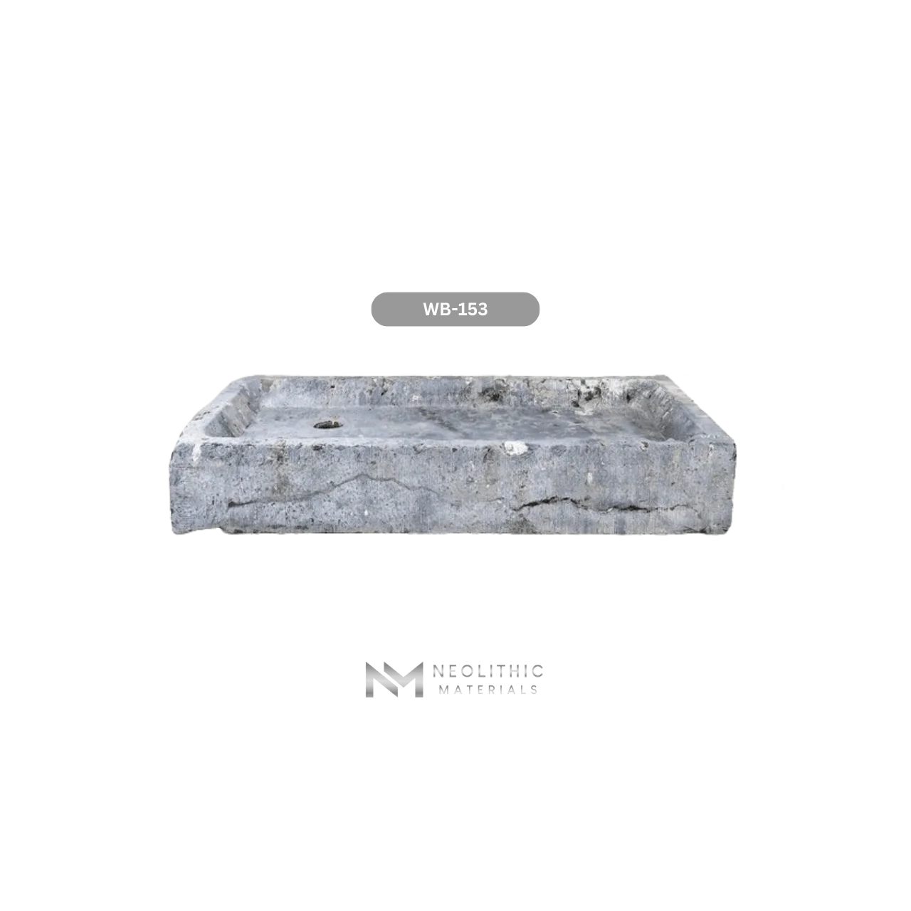 Antique Belgian Bluestone Sink - Image 6